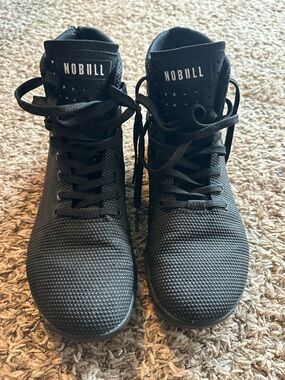 NOBULL Black High-Top Athletic Sneakers
